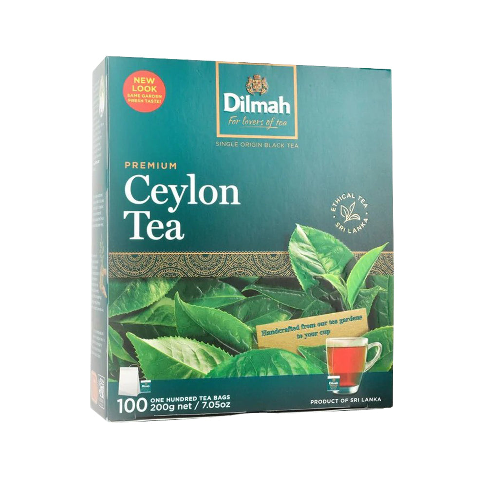 Premium Dilmah Ceylon Tea Bags - 100 Bags